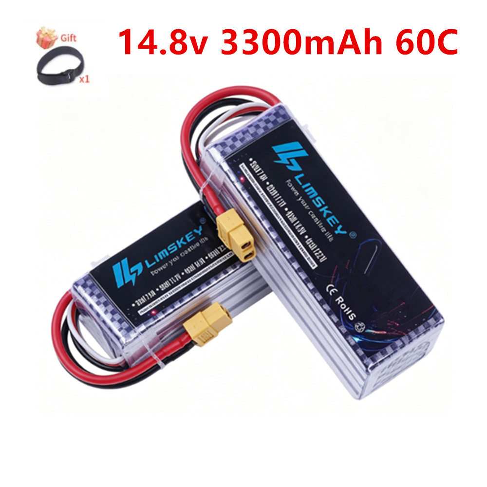 Drone Racing Battery - 4S LiPo バッテリー 14.8V 3300mAh 60C/80C