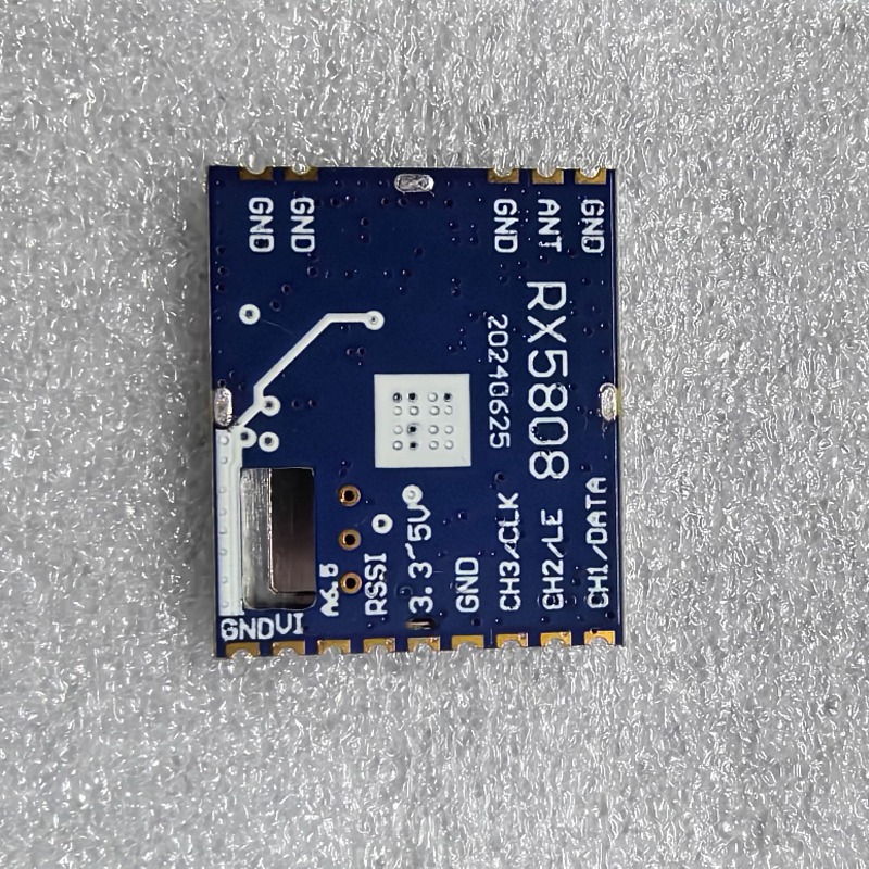 Drone Racing Receiver - RX5808 レシーバー伝送モジュール、4.9G/5.8G/6G マルチバンド対応、FPV レーシングドローンアクセサリー