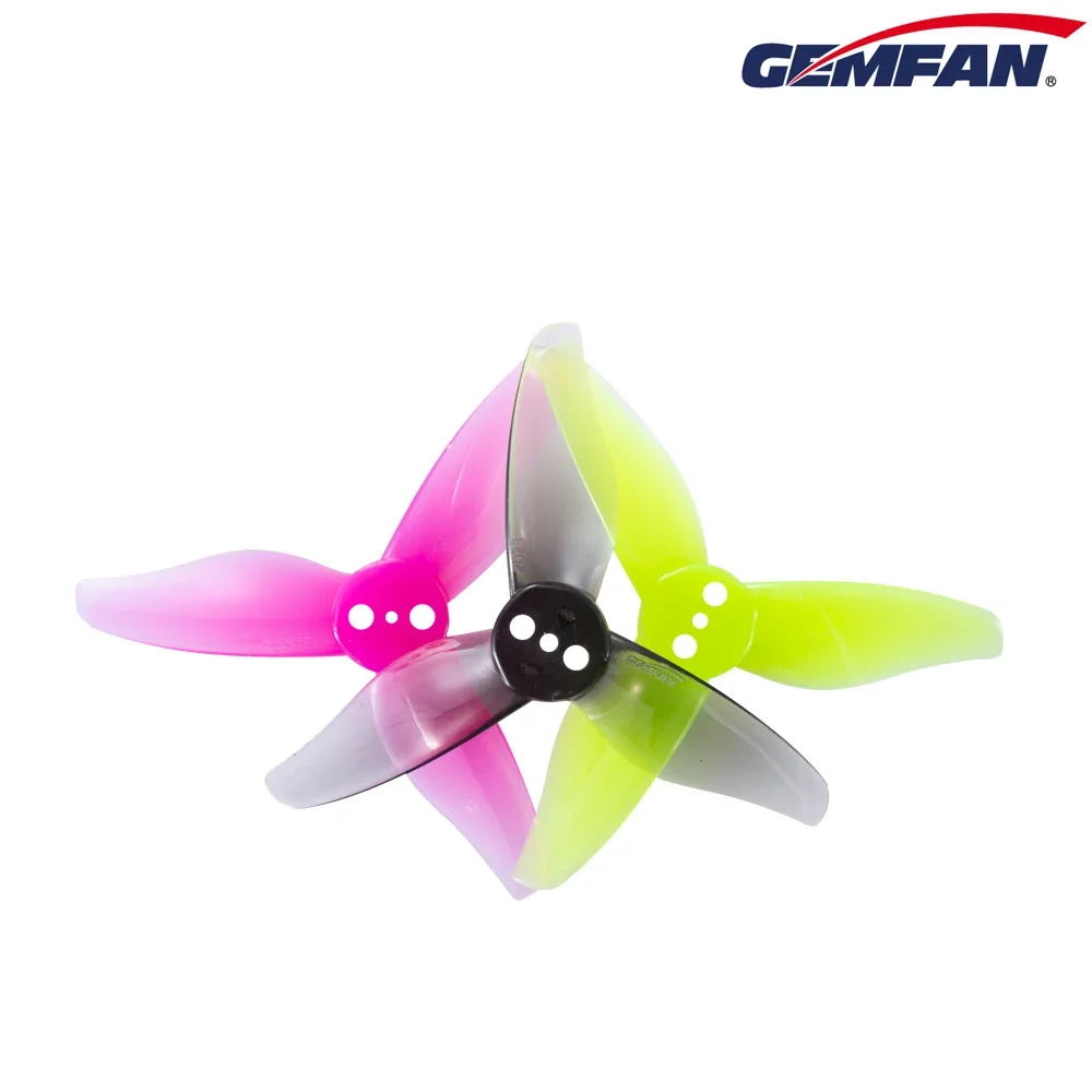 Drone Racing Gate - 4ペア Gemfan Hurricane 2023 2X2.3X3 3ブレード歯ブラシプロペラ