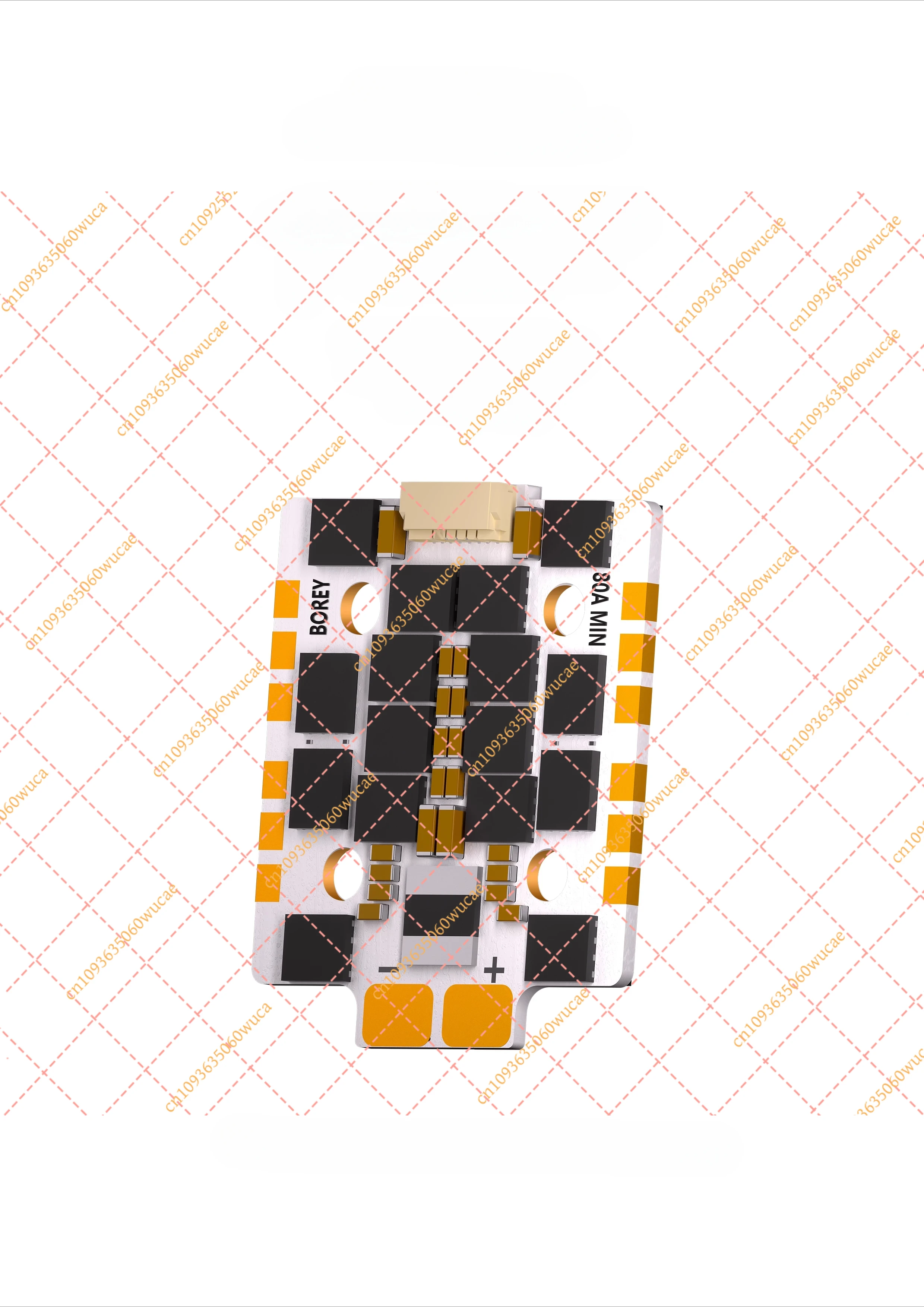 Drone Racing Esc - ZEX BOREY 80A ミニ 4-in-1 ESC用