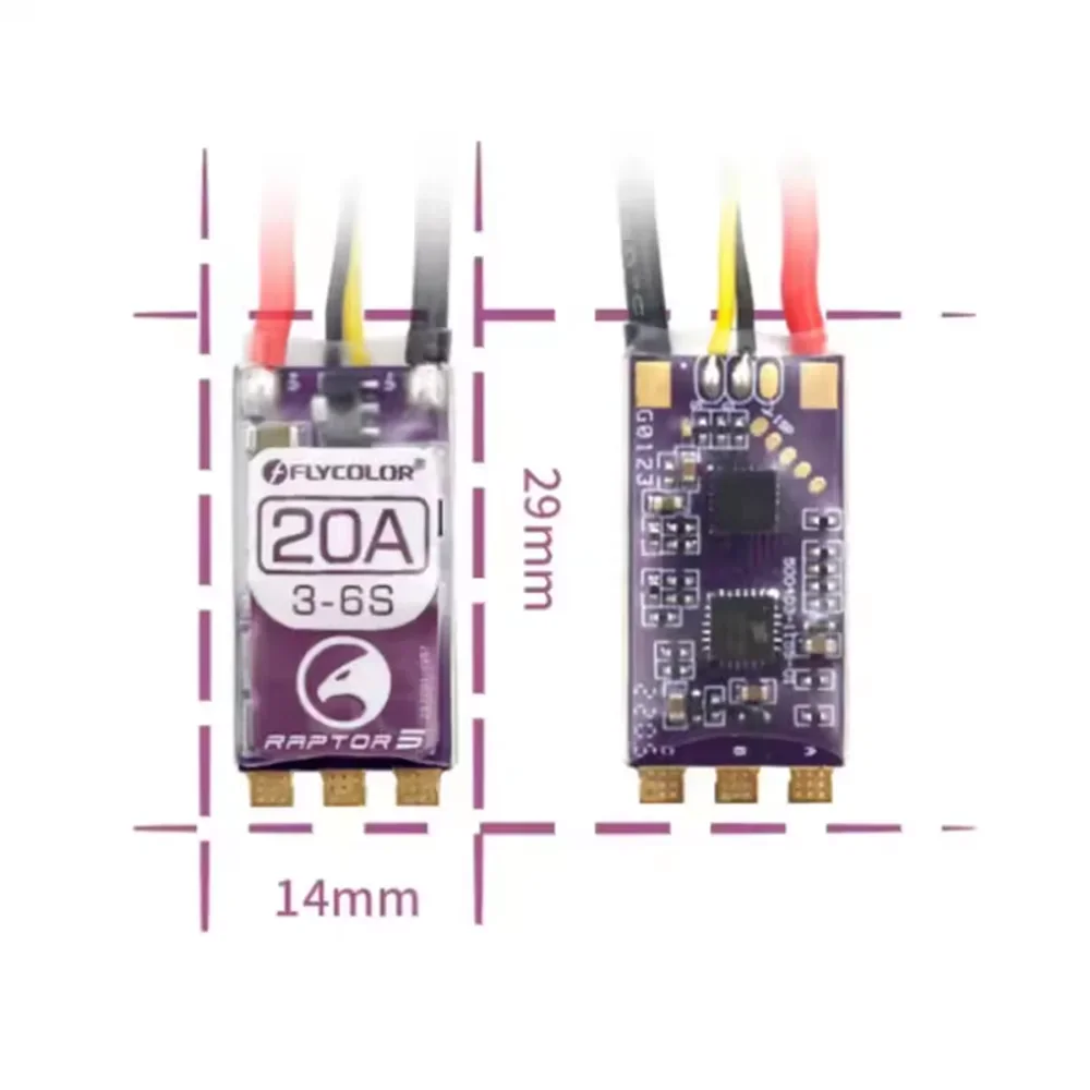 FLYCOLOR ラプター 5 20A 35A 45A 50 - Drone Racing Esc のレビューと価格
