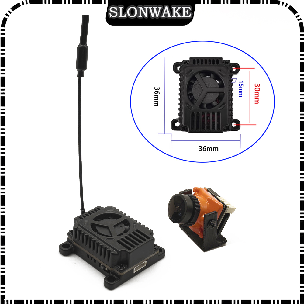 すぐに使える5.8G 48CH 4000mW切り替え式送信機 - Drone Racing Camera のレビューと価格