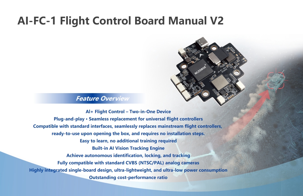 NCZOBOE内蔵PX4、CVBSカメラ対応、Ai-FC-1 - Drone Racing Flight Controller のレビューと価格