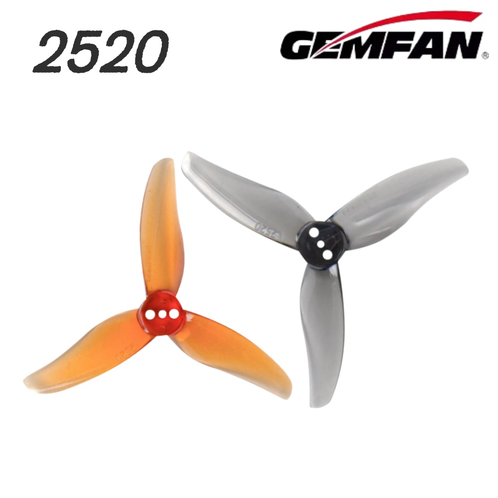 4ペア Gemfan Hurricane 2520 2.5X - Drone Racing Motor のレビューと価格