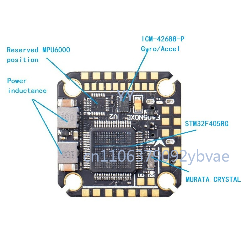 F405 V2 フライトコントローラーモジュール 2020M - Drone Racing Flight Controller のレビューと価格