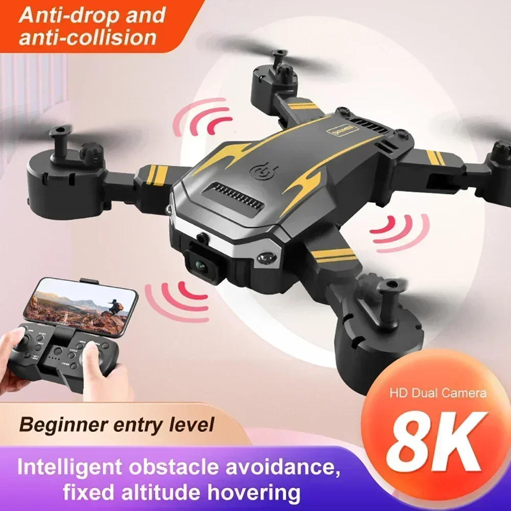 G6 Pro 8Kデュアルカメラドローン、5G GPS 5K - Drone Racing Camera のレビューと価格