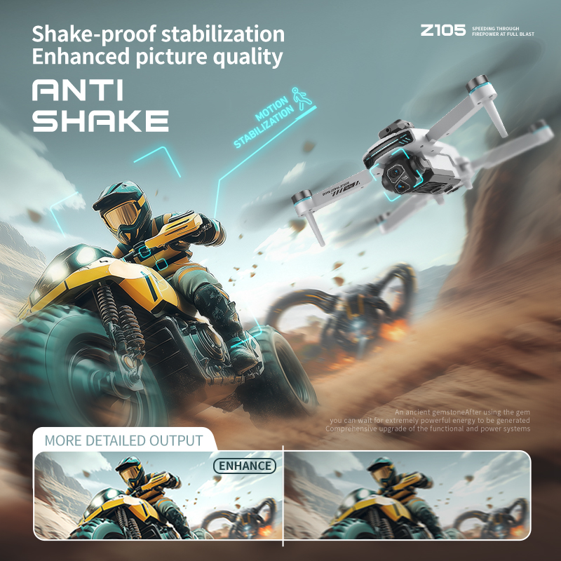 新型Z105 RCドローン 8KプロフェッショナルHDカメラ - Drone Racing Charger のレビューと価格