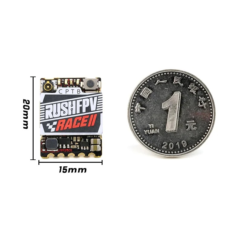 RushFPV 5.8GHz FPV VTX 48CH 25 - Drone Racing Vtx のレビューと価格