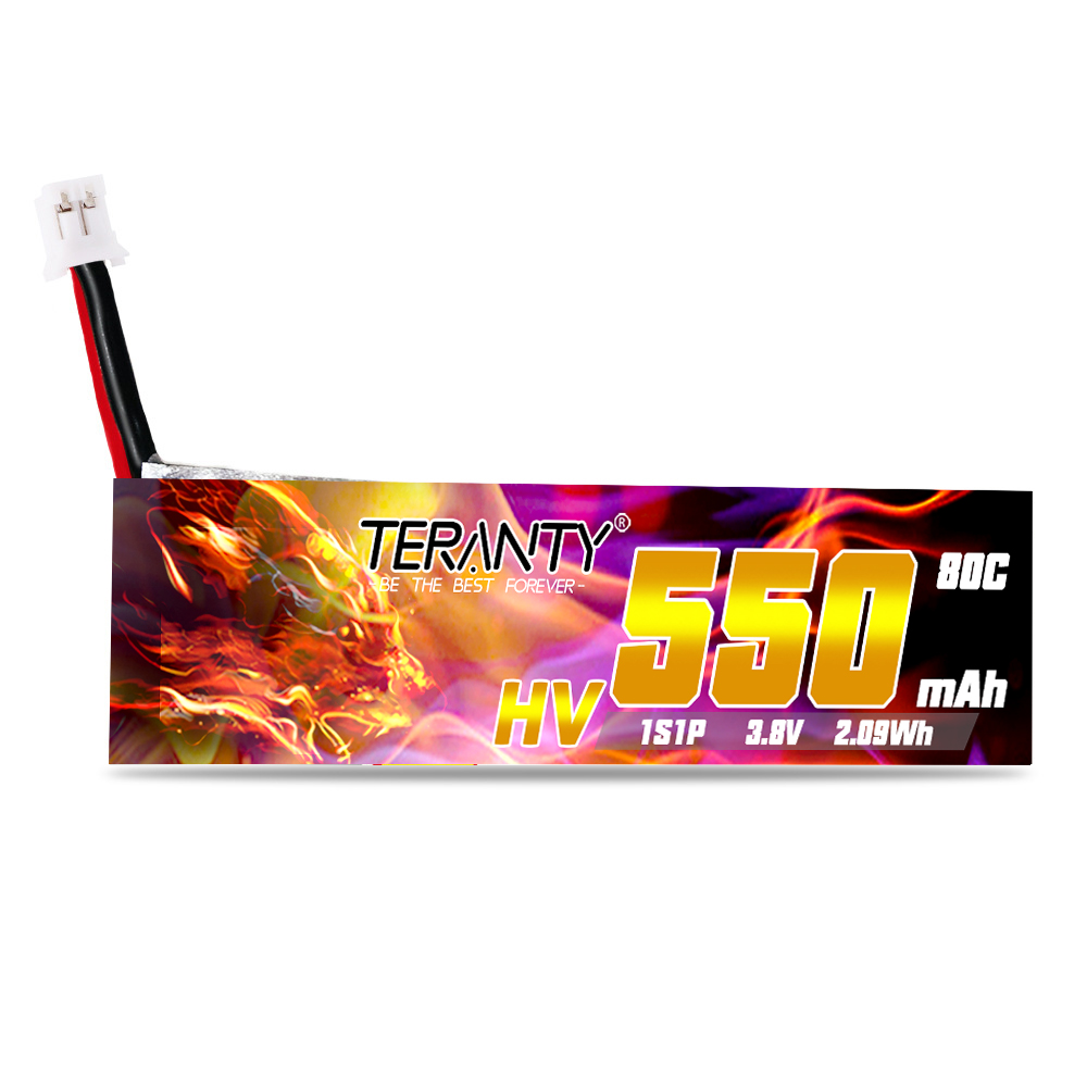 TERANTY HV 1S 3.8V 550mAh 80C/ - Drone Racing Battery のレビューと価格