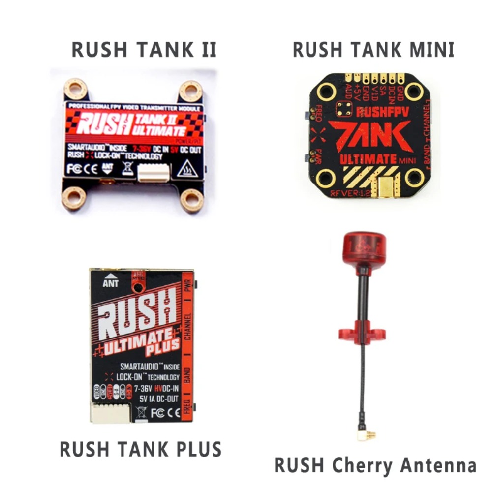 RUSH TANK Ultimate II/Mini/PLU - Drone Racing Vtx のレビューと価格