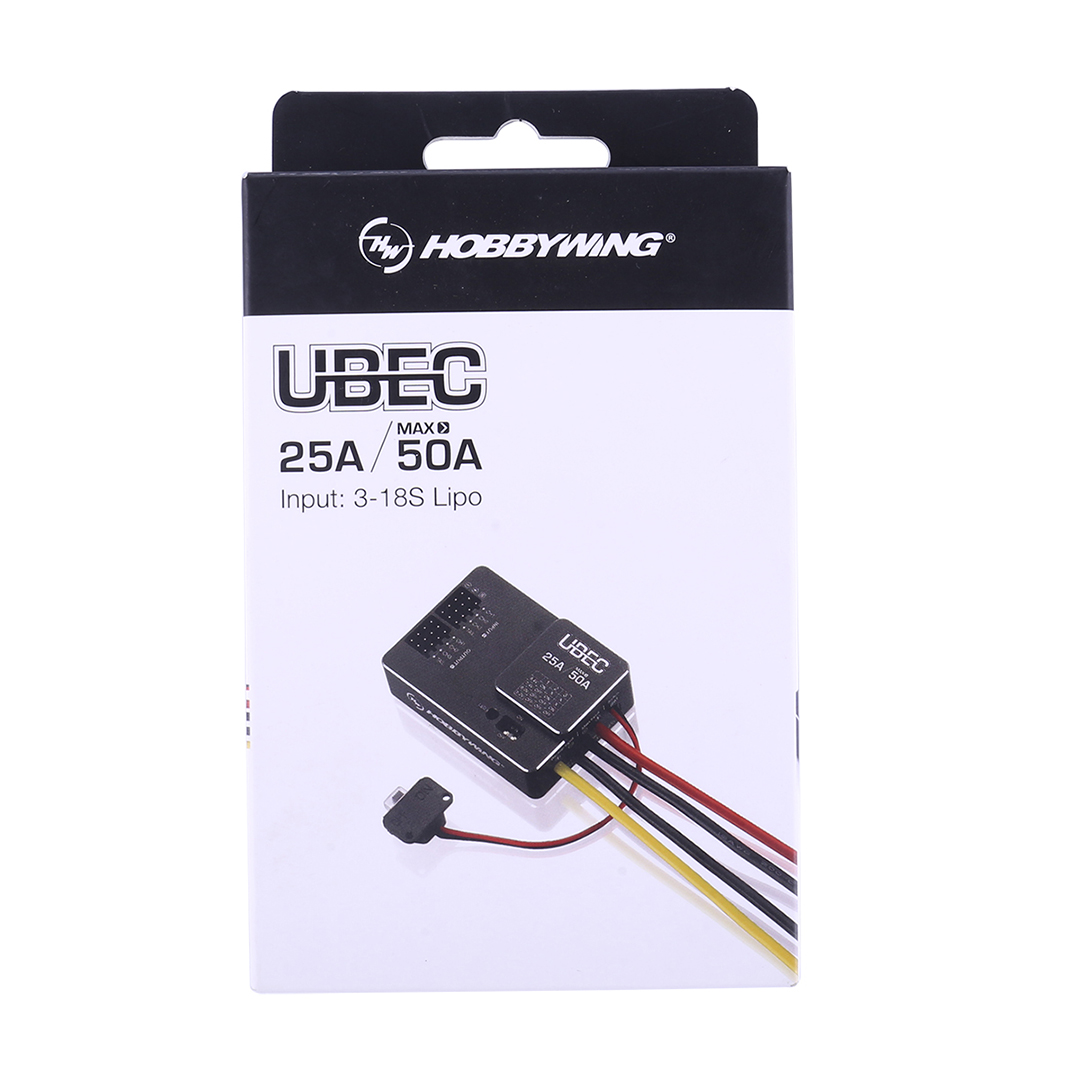 Hobbywing UBEC 25A HV 3-18S モジ - Drone Racing Esc のレビューと価格